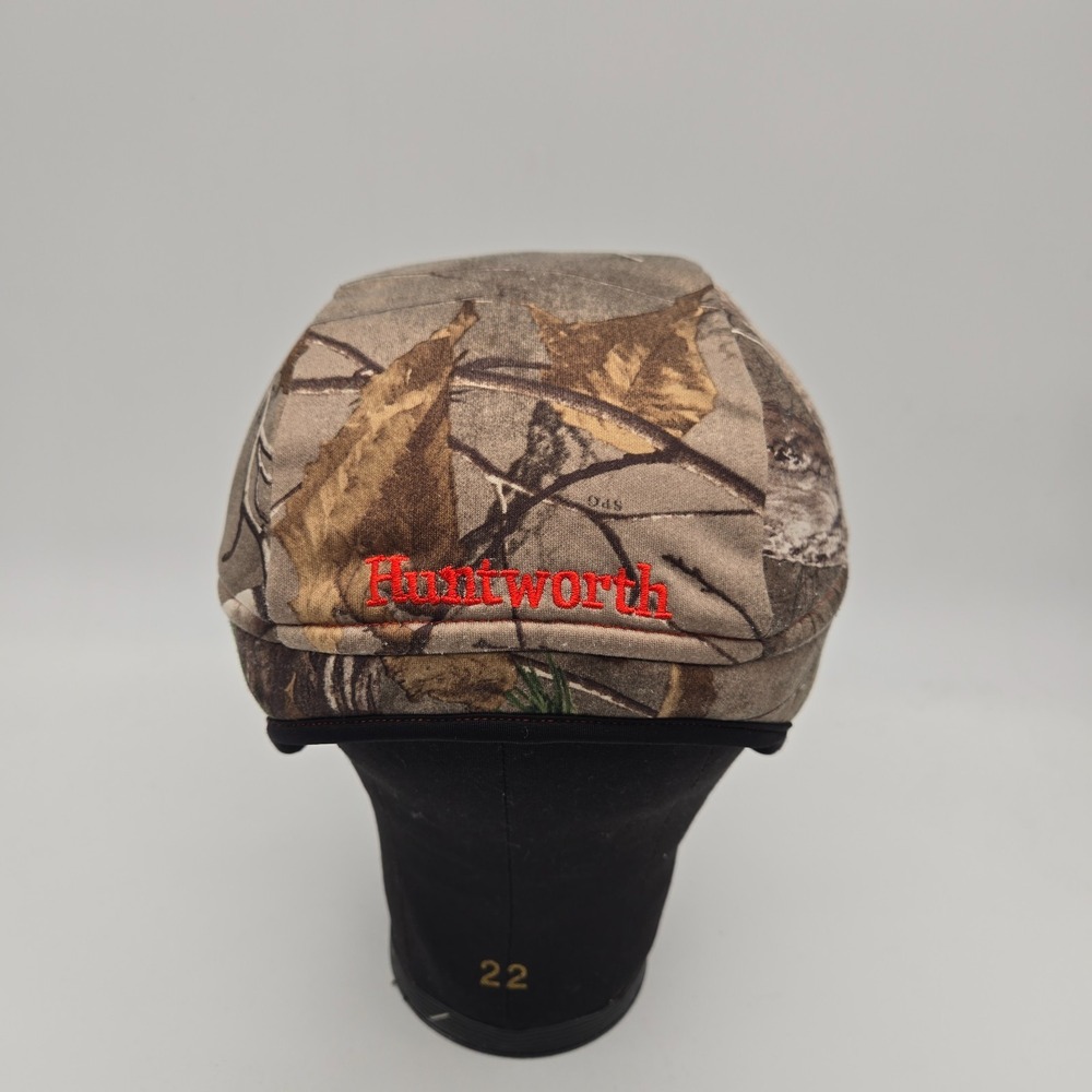 Huntworth Beanie Cap Skull Hat Hunting Blaze Safety Orange Reversible Stretch - Picture 2 of 10
